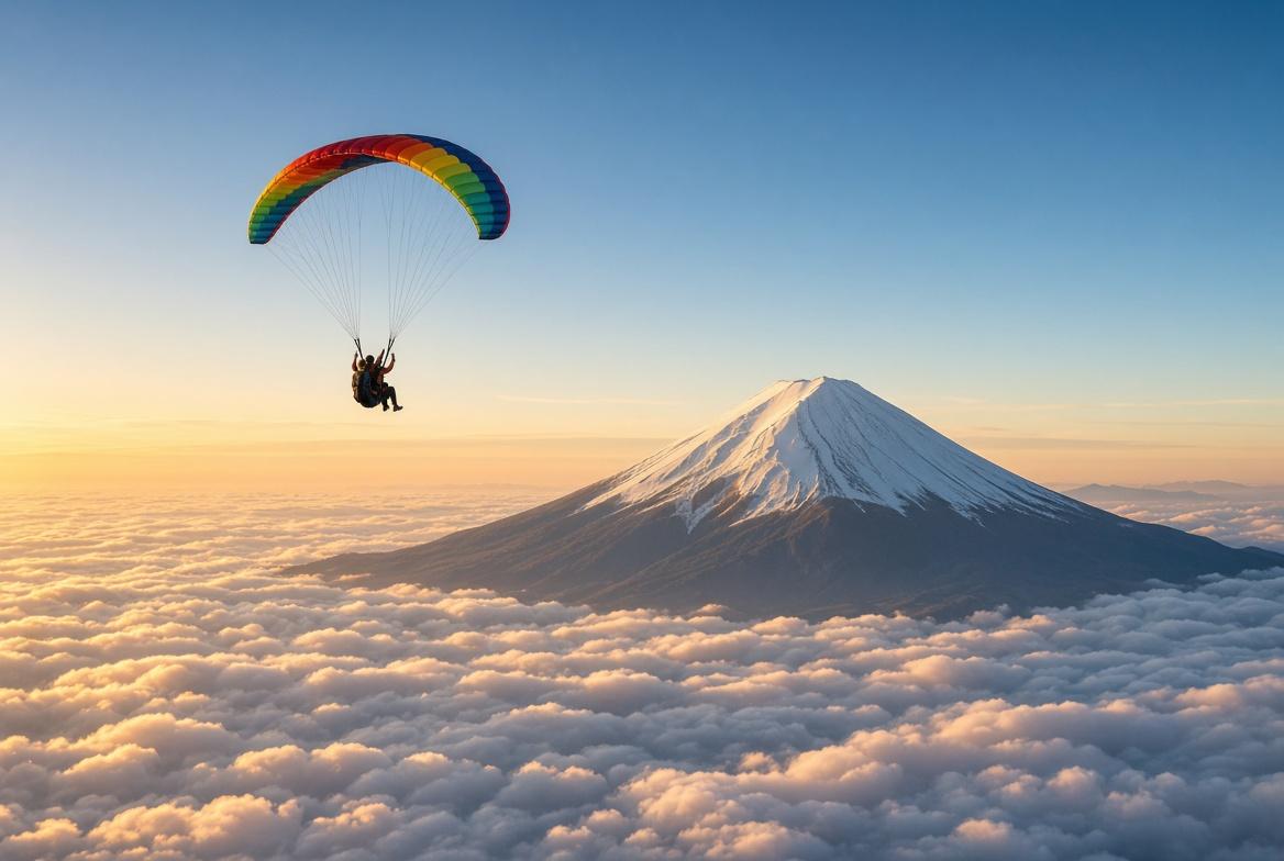 From Tokyo: Mt. Fuji View Tandem Paragliding Experience - Hotel Pickup