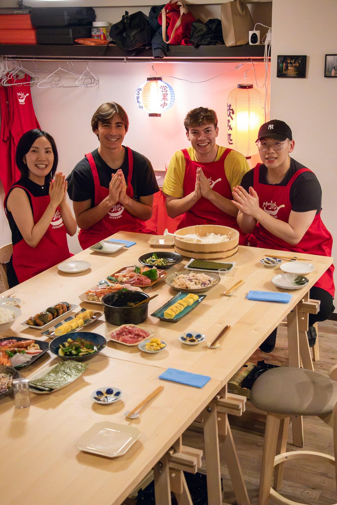 Tokyo Iriya Izakaya-Style Japanese Home Cooking Class