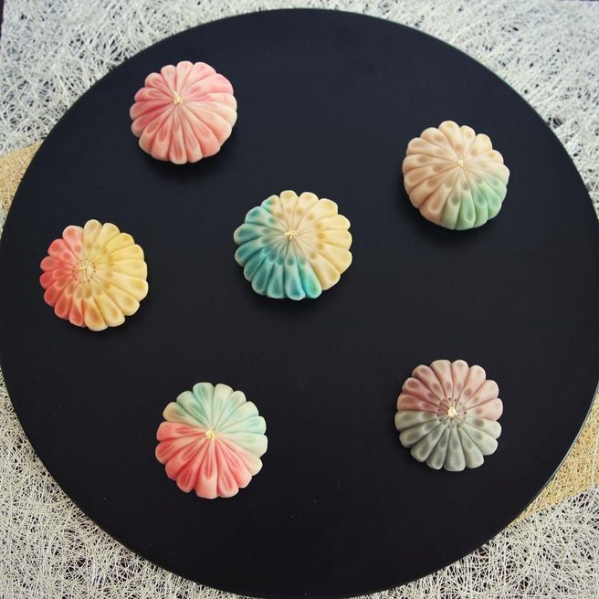東京 渋谷 練り切り和菓子作り&抹茶の茶会体験