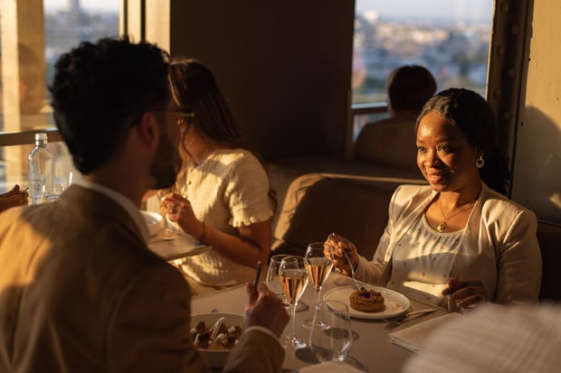 Paris Eiffel Tower Madame Brasserie Early Dinner - Set Menu & Drinks Included