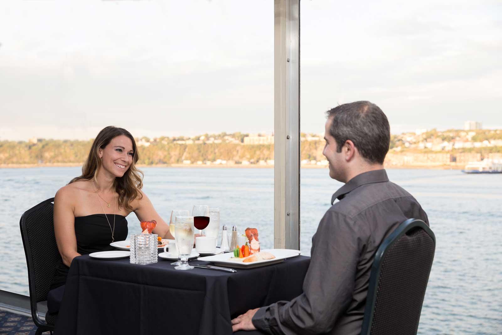 Quebec City 3- or 5-Course Dinner Cruise with DJ and Dancing