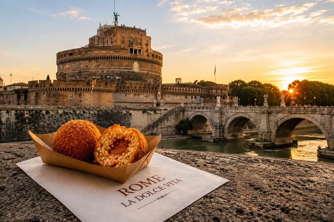 Rome Castel Sant'Angelo Ticket + Self-Guided Walking Tour - Virtual Guide & Supplì Stories