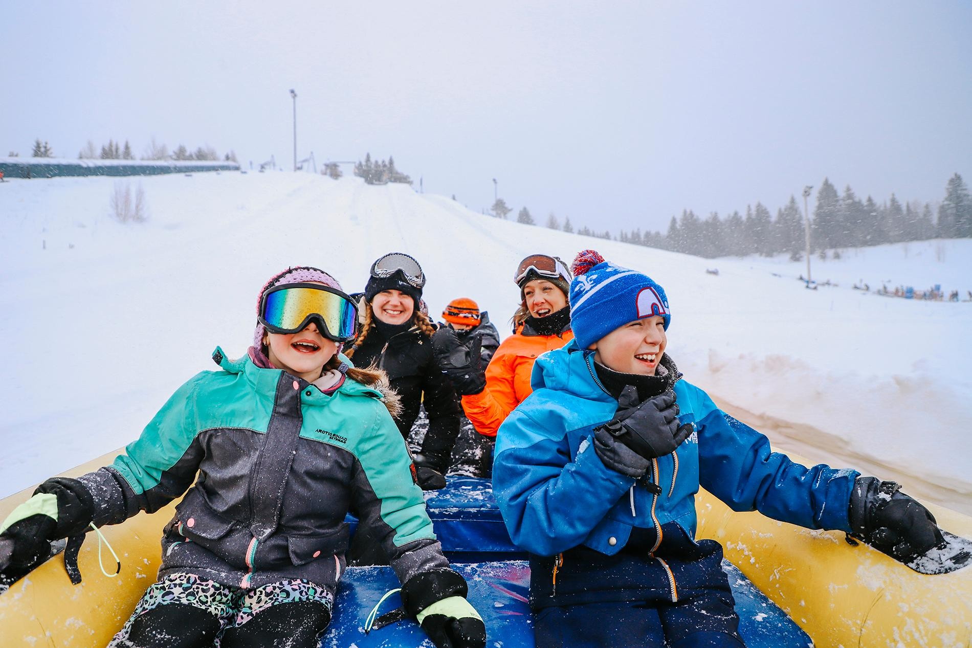 Quebec Village Vacances Valcartier Snow Tubing Ticket