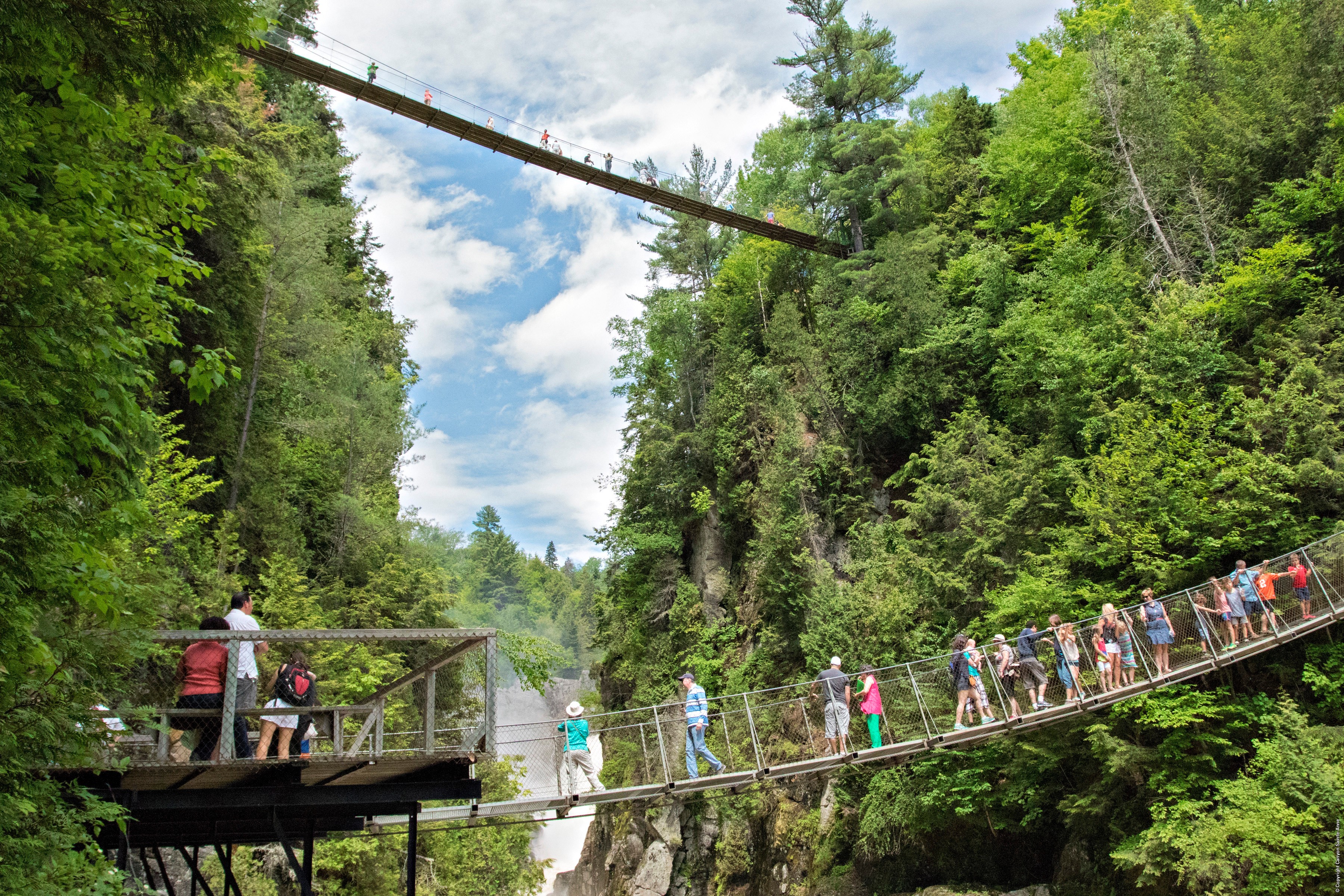 Québec Canyon Sainte-Anne Park Admission Ticket
