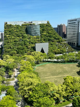 福岡 アクロス福岡＆キャナルシティ・楽水園 建築プライベートウォーキングツアー