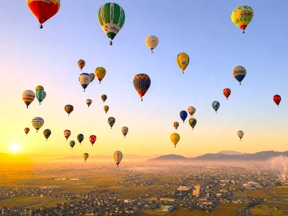 From Fukuoka: Saga International Balloon Fiesta Day Tour