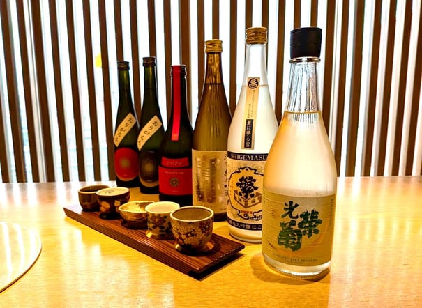 福岡・西中洲 日本酒の試飲＆前菜ペアリング体験