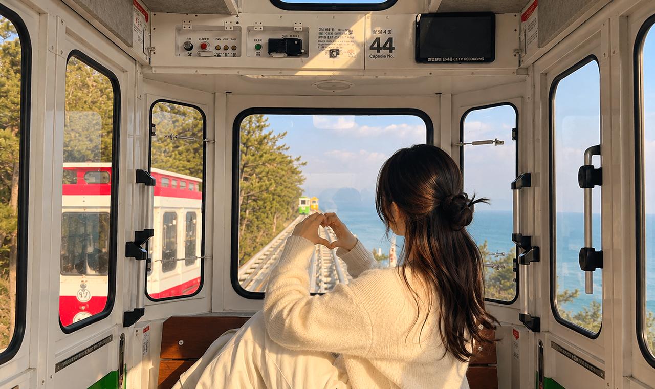 釜山 海東龍宮寺＆甘川文化村・ソマン階段モノレールツアー - ホテル送迎