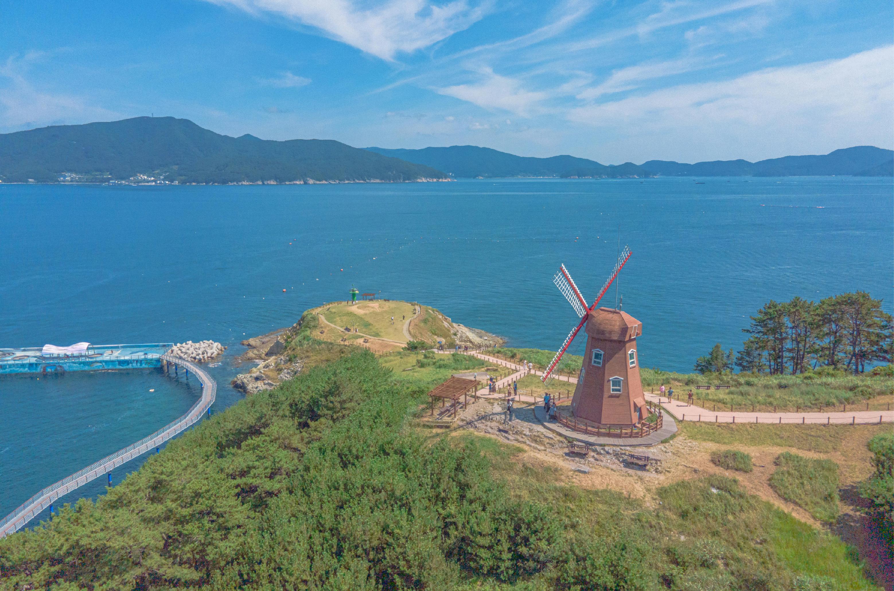 釜山発：巨済 外島ボタニア＆風の丘・海金剛 日帰りツアー