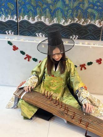 ソウル 梨泰院 カヤグム（伽耶琴）クラス - 韓服写真撮影付き