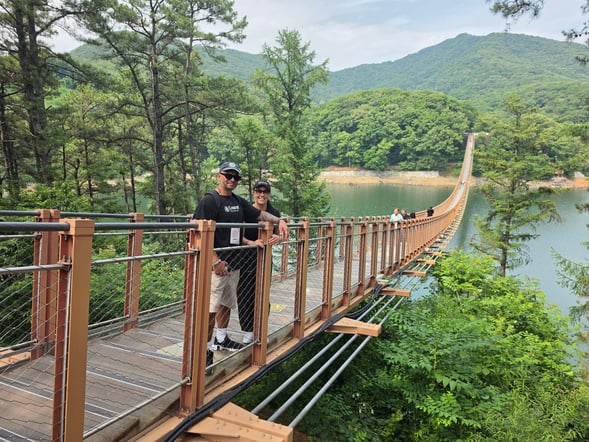 From Myeongdong: DMZ 3rd Tunnel, Dora Observatory & Majang Lake Suspension Bridge Tour