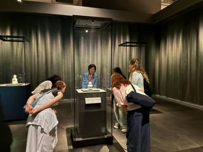 ソウル 国立中央博物館 少人数ツアー&ハングル書道ワークショップ