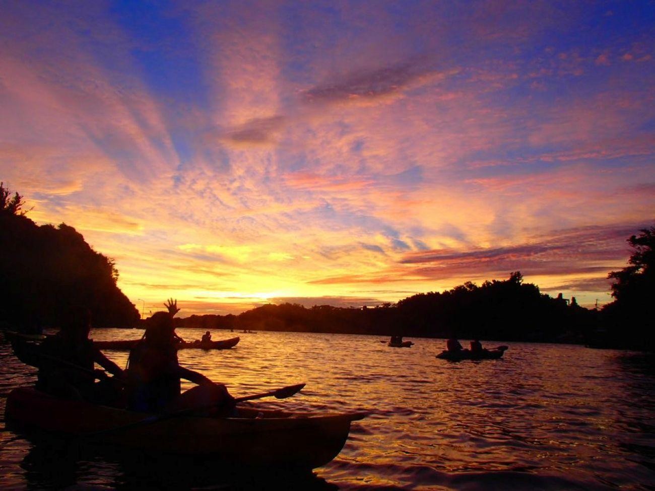 Okinawa Kadena Mangrove & Sunset Kayak Tour - Photos Included