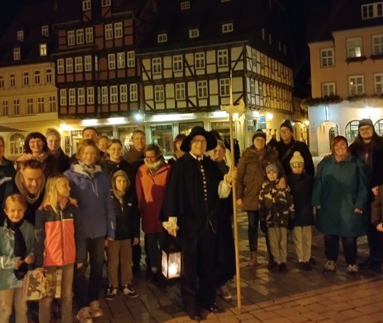 Quedlinburg Night Watchman Old Town Evening Walking Tour - German Guide