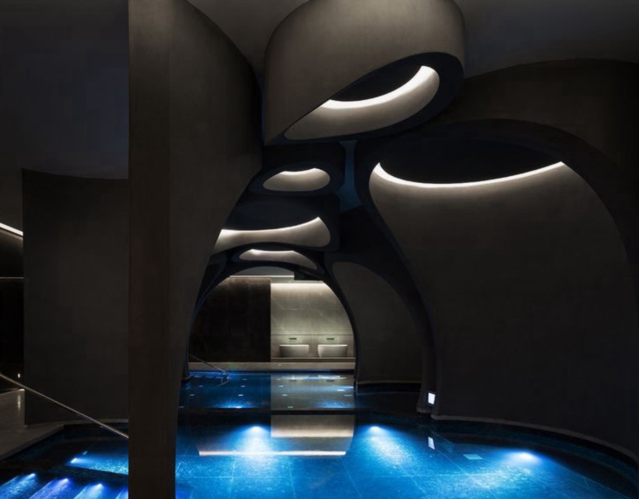 Shanghai Lujiazui Hot Spring Spa & 3D Projection Dinner Package