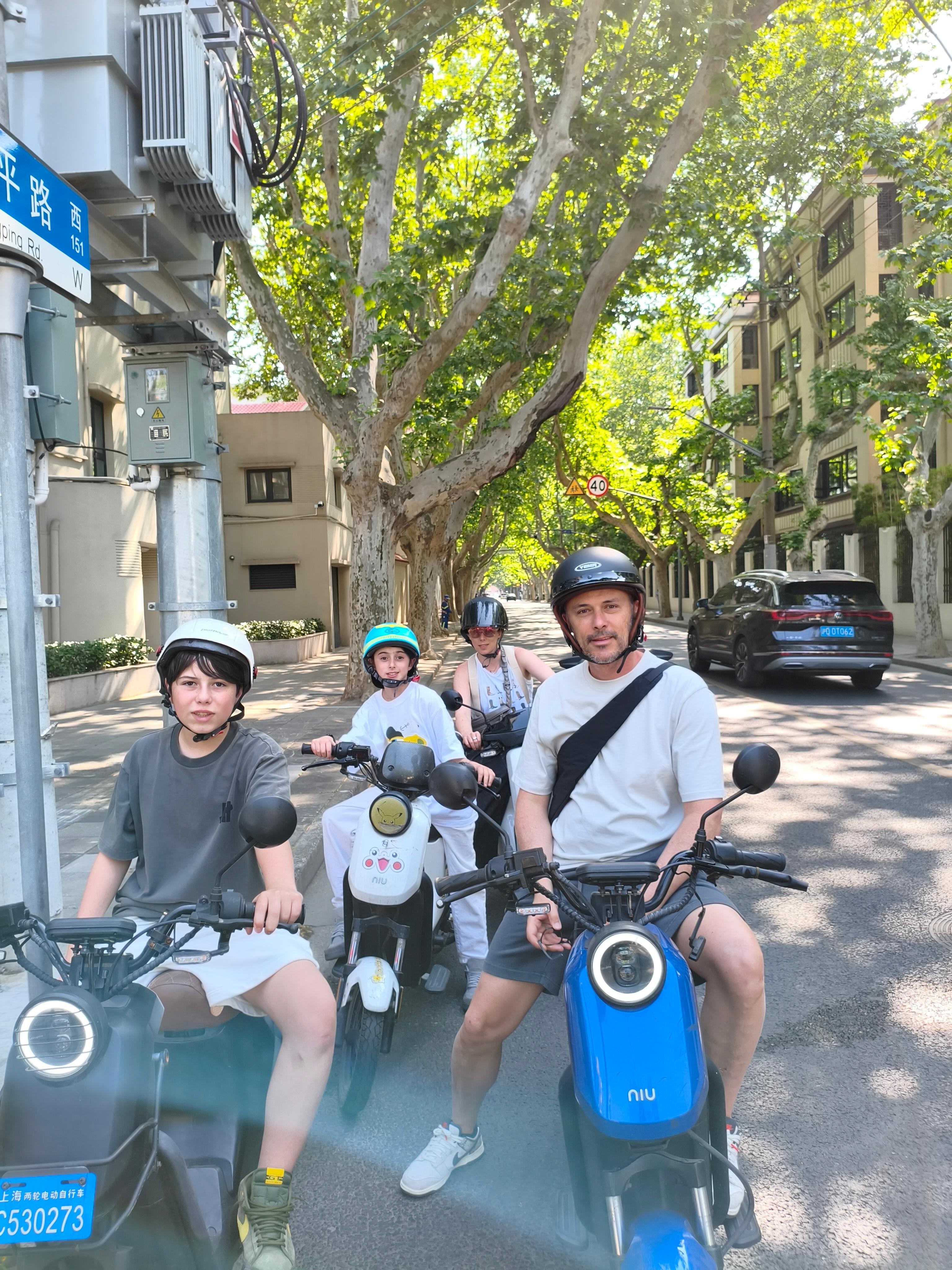 Shanghai Private Electric Scooter Tour - The Bund & French Concession