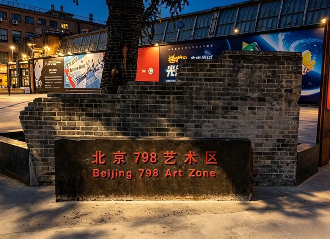 Beijing 798 Art District Night Walking Tour