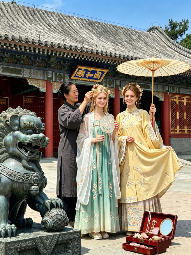 베이징 이화원 입장권 & 다국어 가이드