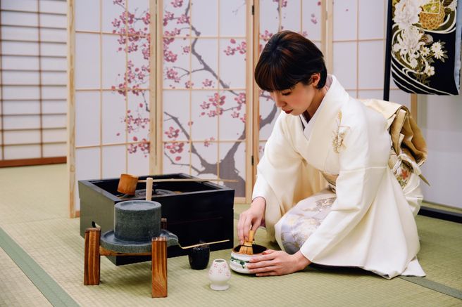 京都 清水寺 抹茶の茶道体験&1日着物レンタル