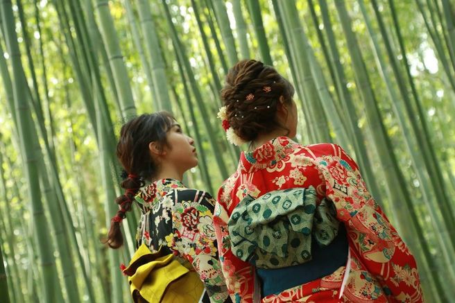 Kyoto Arashiyama Okamoto Kimono Rental
