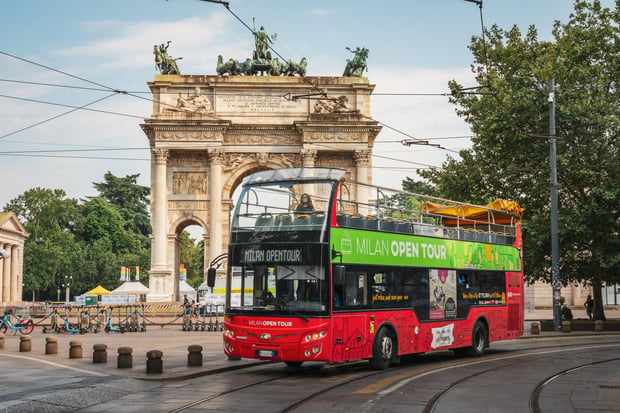 Milan Hop-On Hop-Off Bus Tour (1-Day, 48-Hour, or 3-Day Ticket) - 3 Routes & Audio Guide