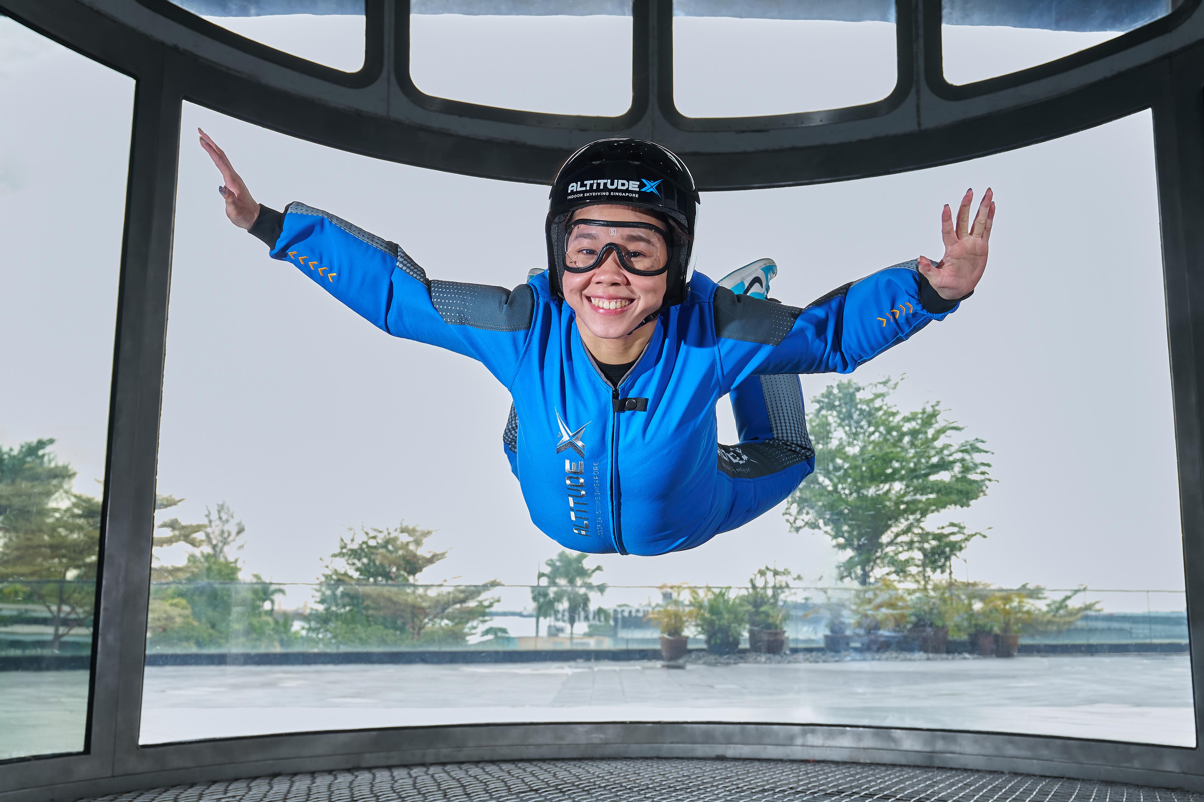 싱가포르 센토사 알티튜드엑스 iFly 실내 스카이다이빙 체험