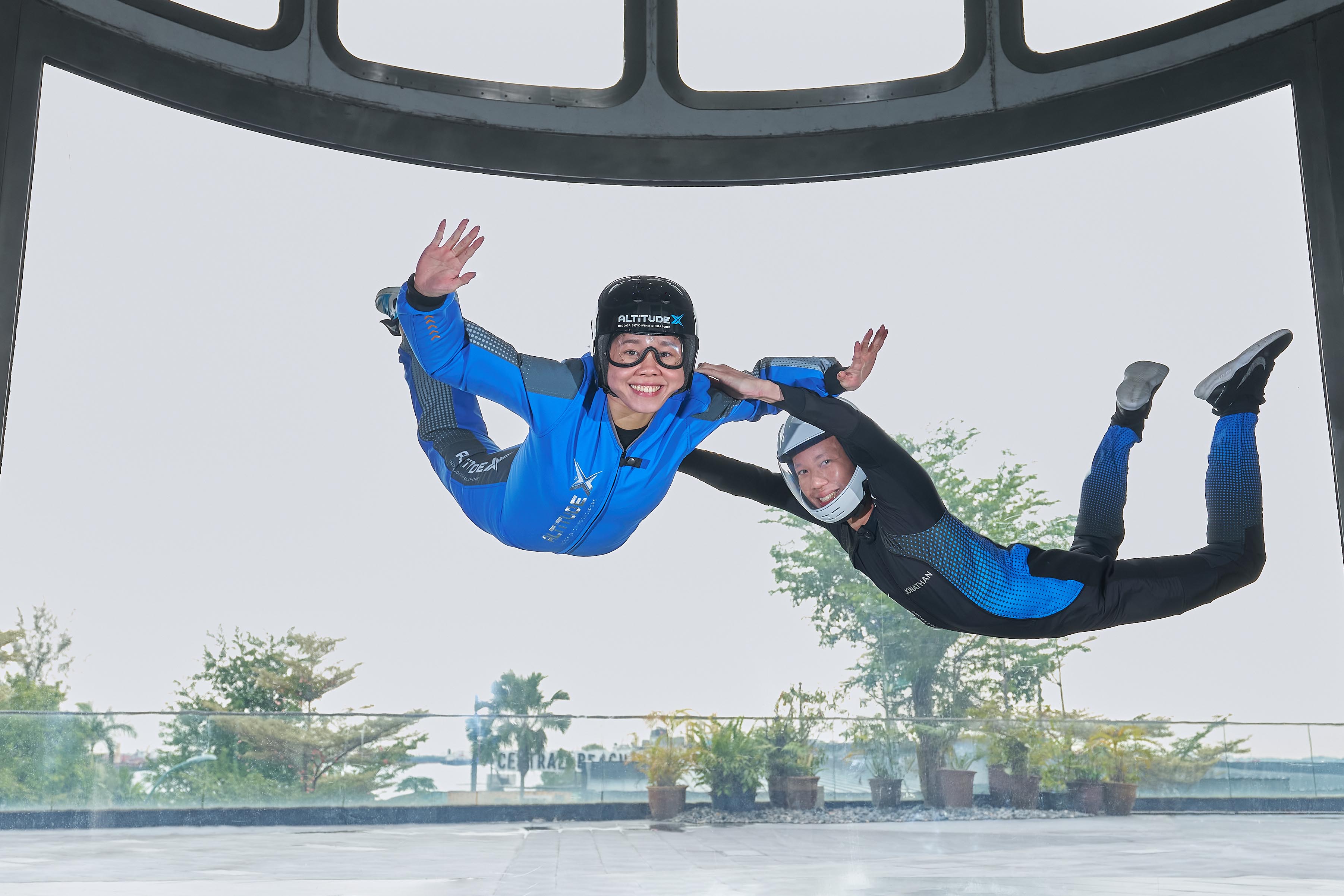 싱가포르 센토사 알티튜드엑스 iFly 실내 스카이다이빙 체험