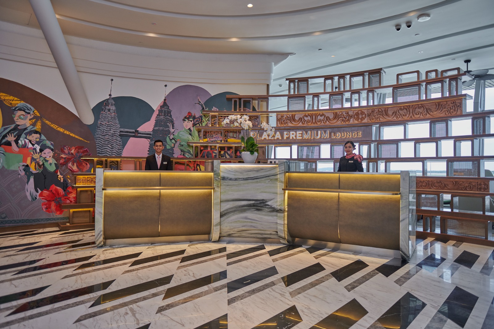 クアラルンプール KLIA 第1ターミナル コンタクトピア 国際線 プラザプレミアムラウンジ 2時間利用券