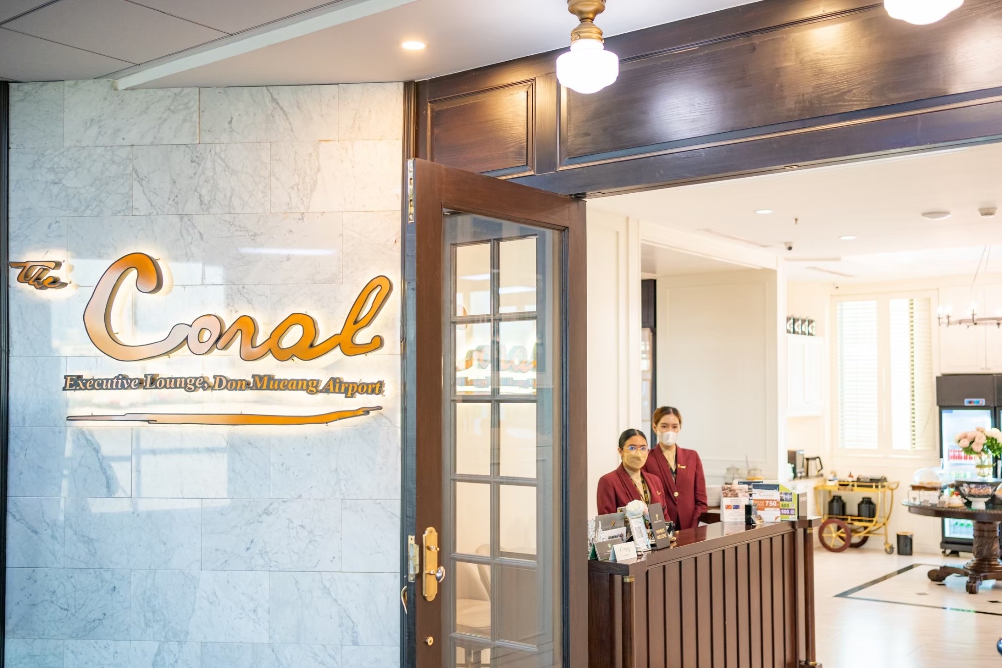 Bangkok Don Mueang Airport The Coral Executive Lounge Pass (Terminal 1 International & Terminal 2 Domestic)