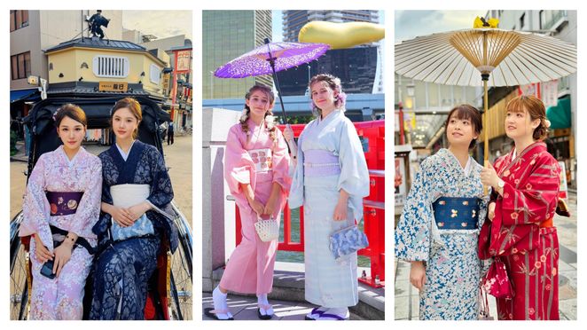 Tokyo Asakusa OSHARE Kimono Rental Experience