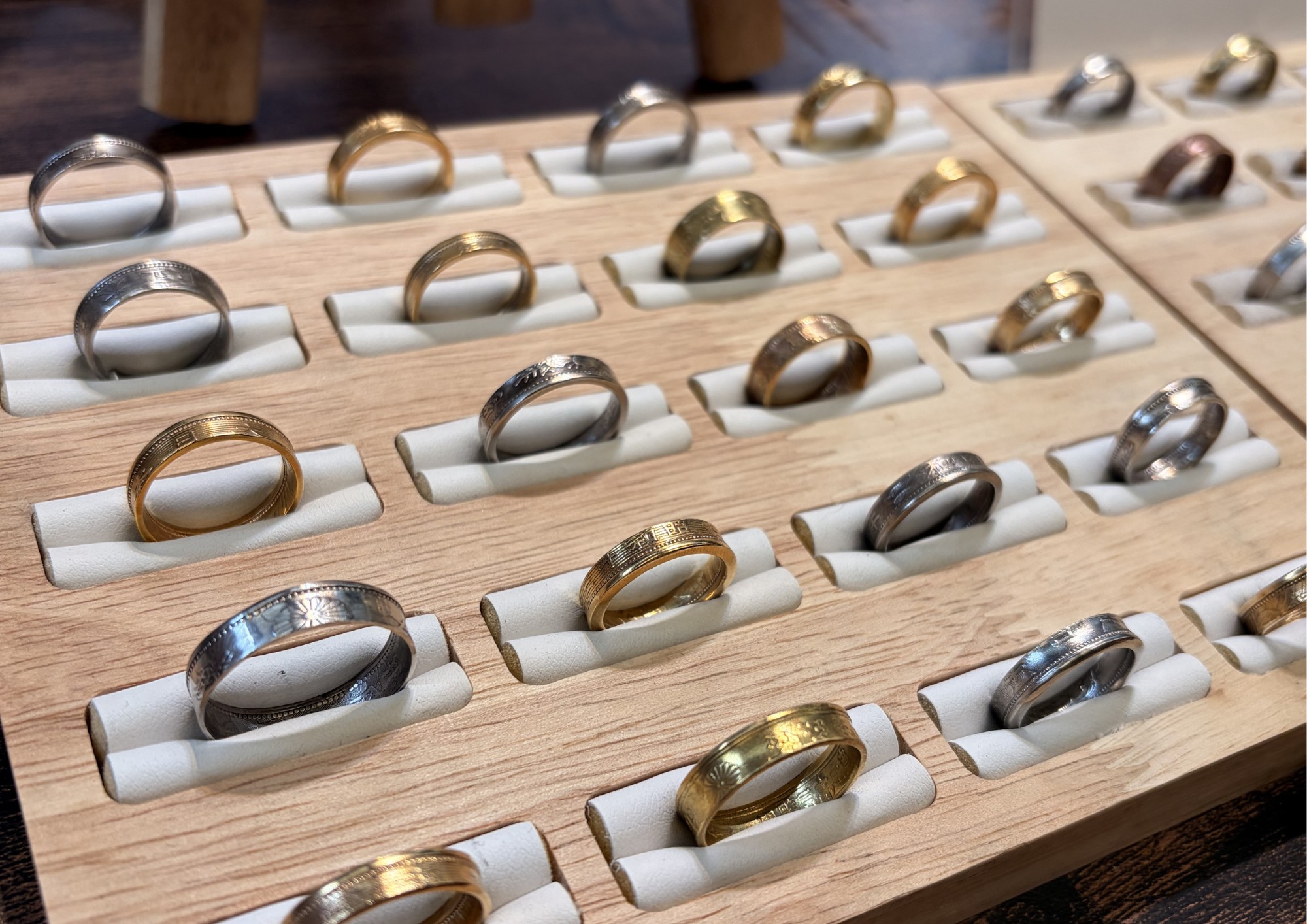 Osaka Namba Vintage Coin Ring Making Workshop