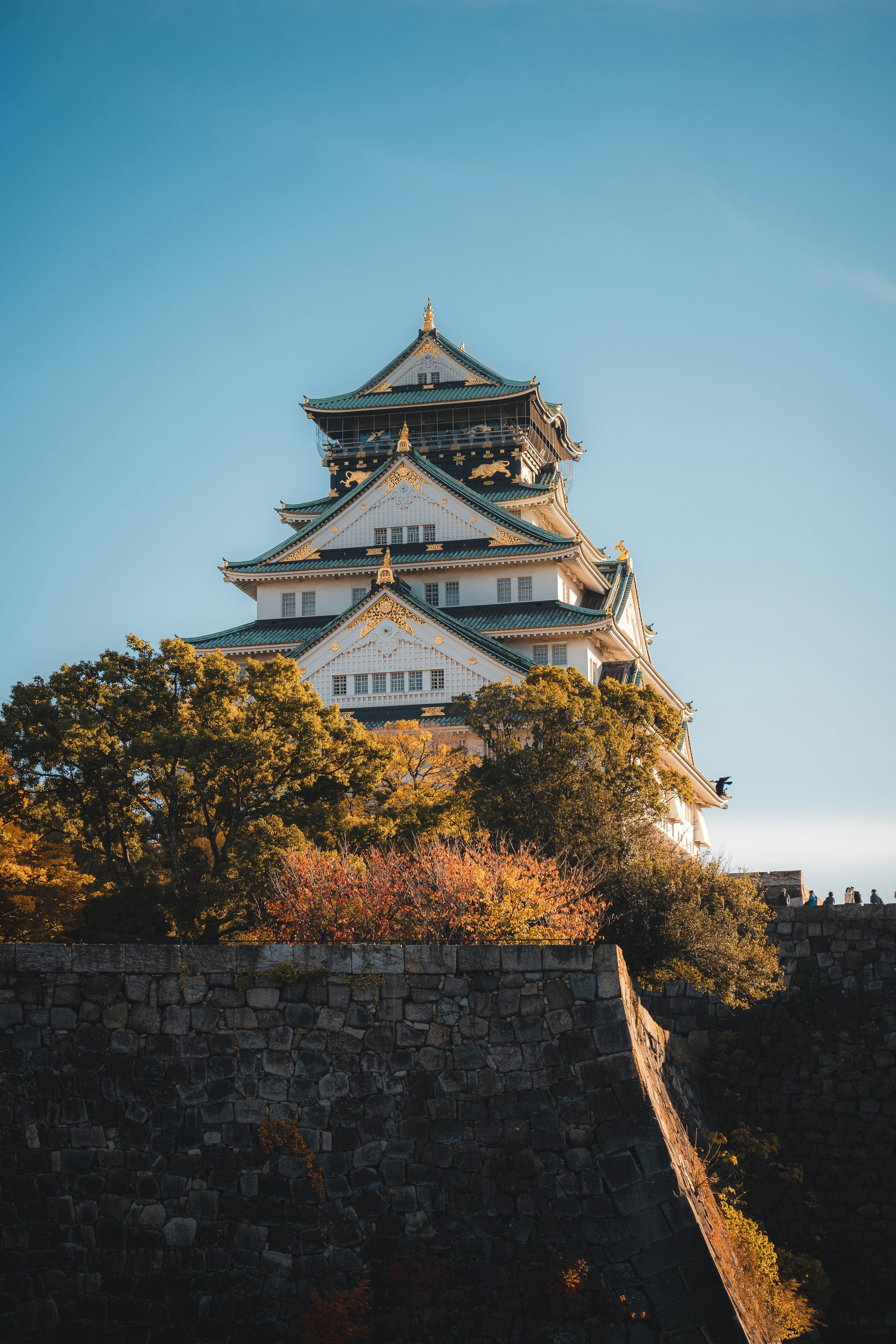 Osaka Castle & Nishinomaru Garden Samurai History Walking Tour