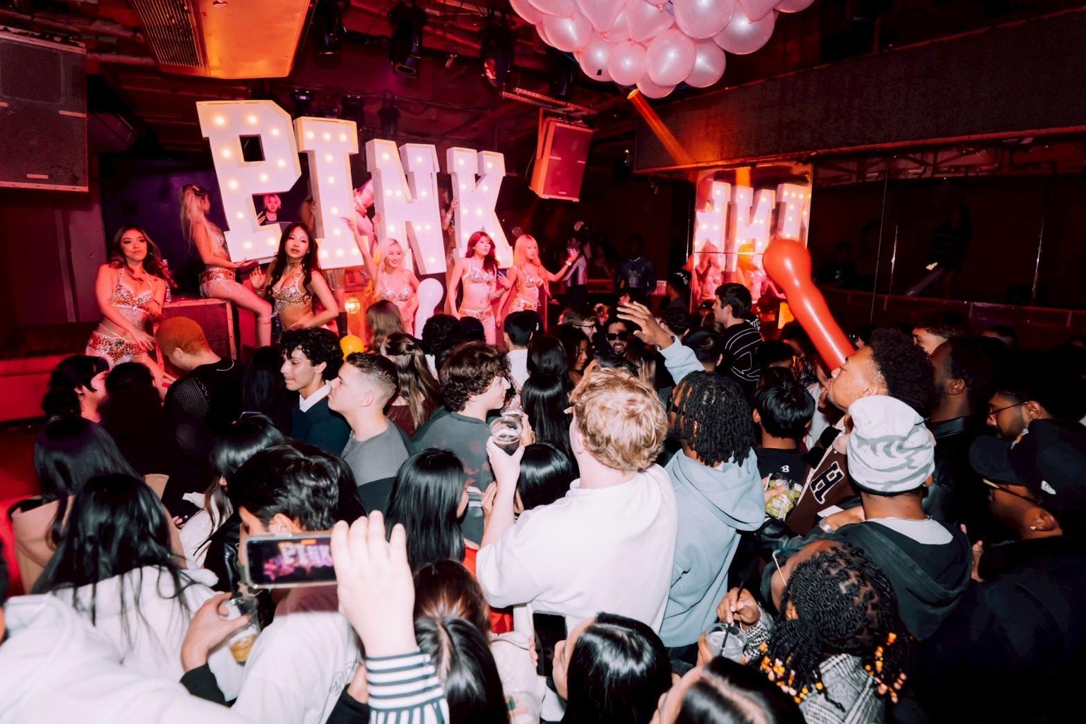 Osaka Shinsaibashi THE PINK Nightclub Admission Ticket
