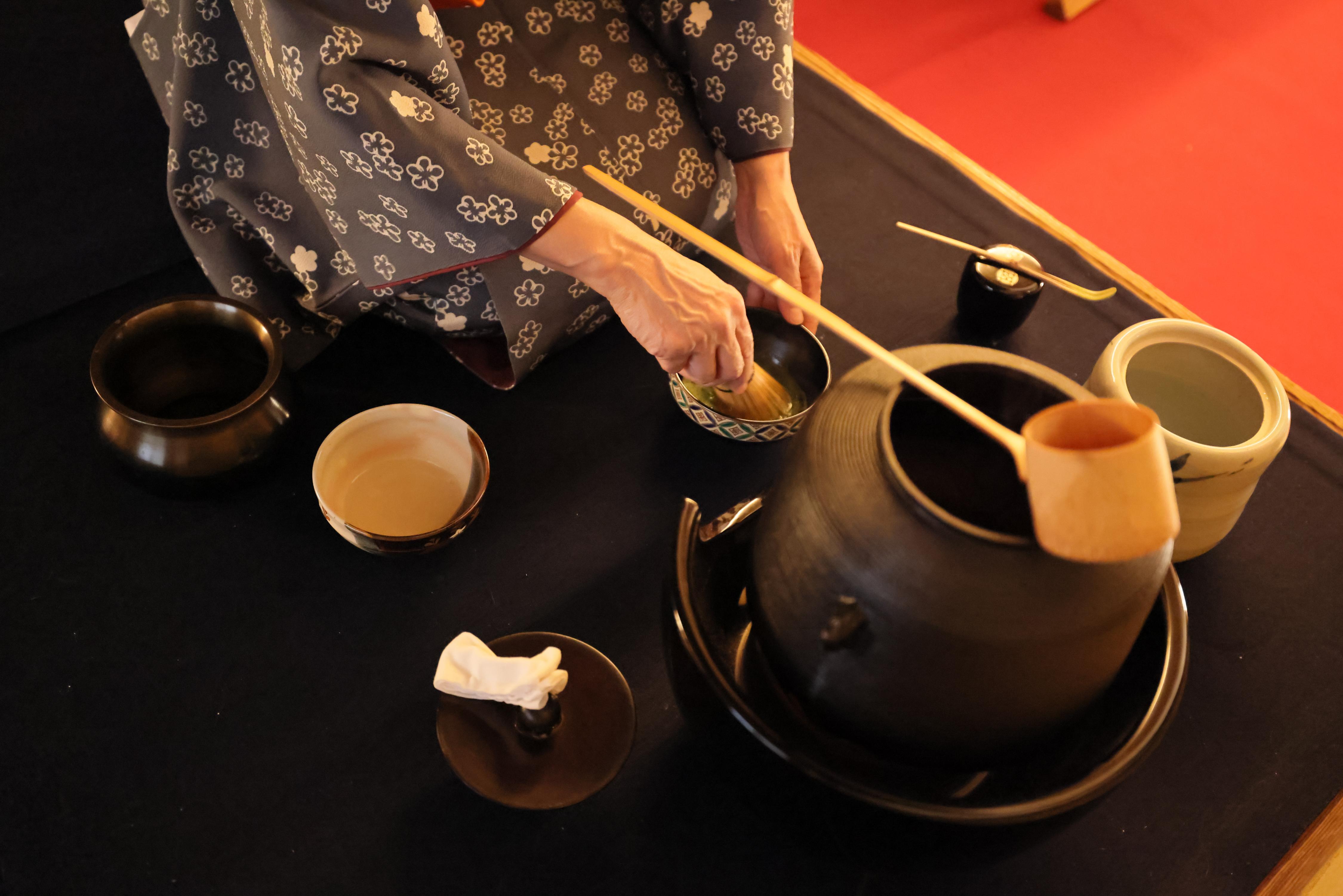 Osaka Yamamoto Noh Theater Tea Ceremony & Theater Tour