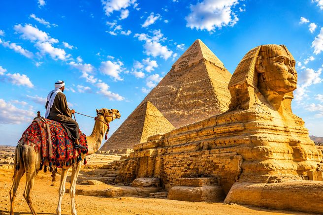 Cairo: Giza Pyramids & Great Sphinx Private Tour with Camel Ride