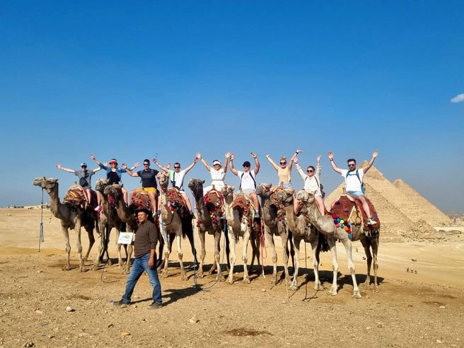 From Sharm El Sheikh: Cairo Giza Pyramids & Museum Day Trip by Bus