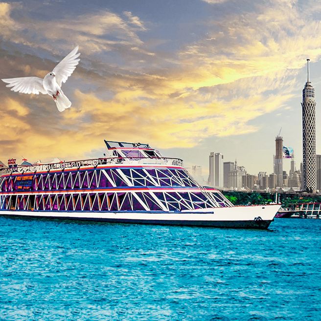 Cairo Onyx Nile Dinner Cruise & Belly Dance Show - Buffet Included