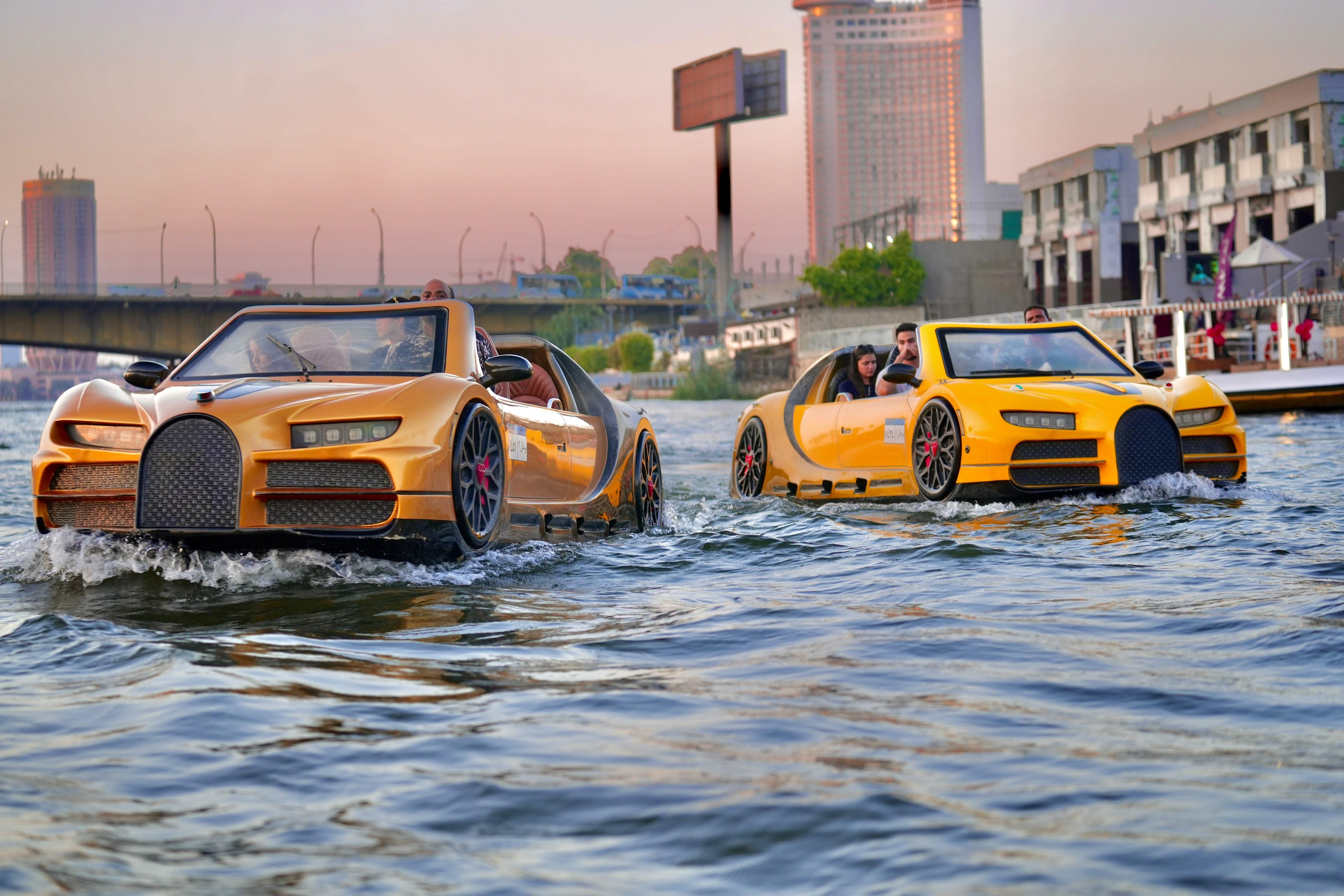 Cairo Nile Jet Car Private Experience