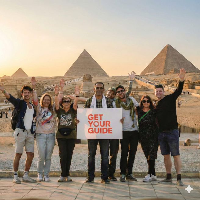 From Hurghada: Cairo Giza Pyramids & Museum Day Trip by Plane - Lunch Included