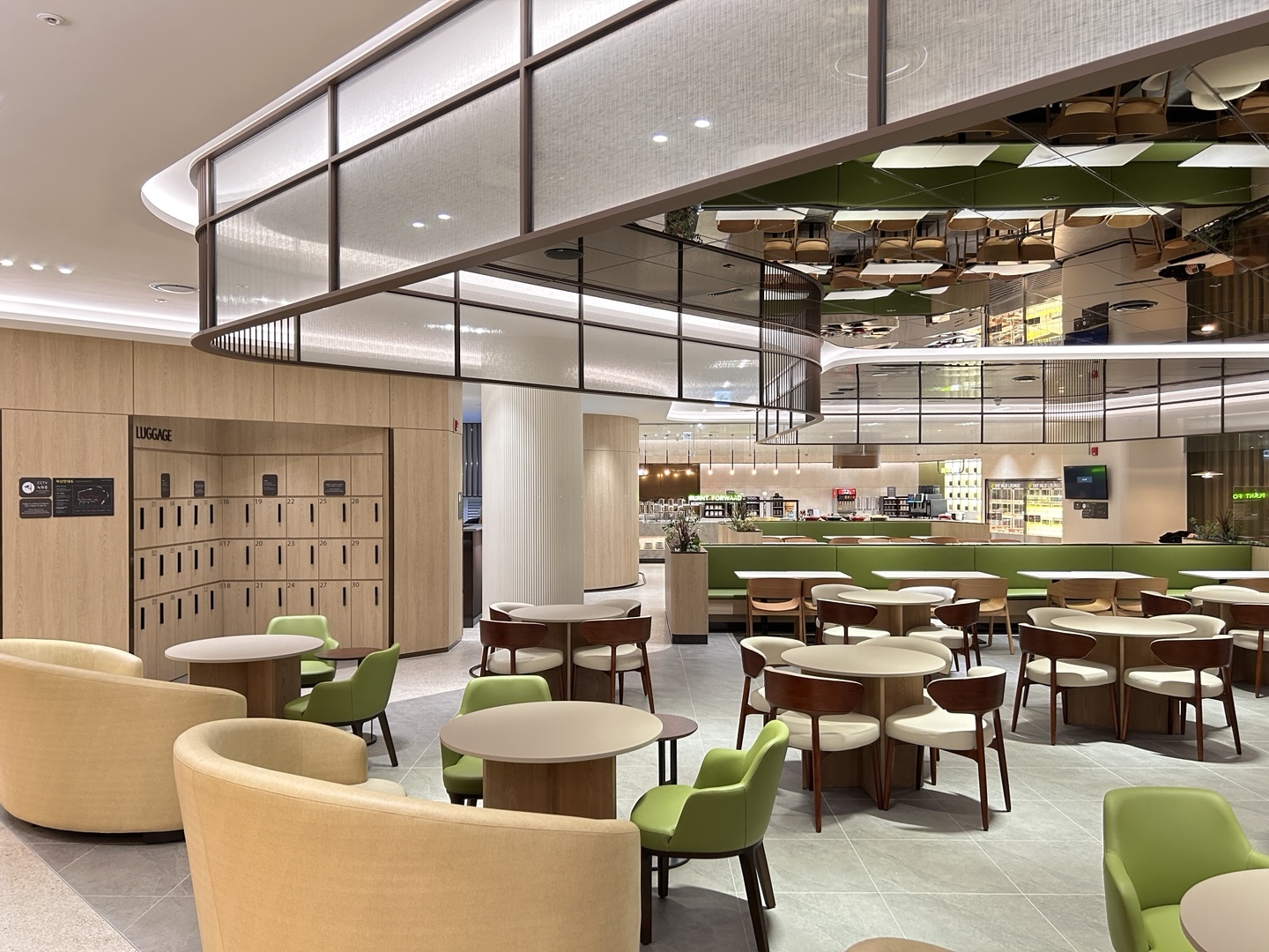 Incheon International Airport Terminal 2 International Departures Sky Hub Lounge West Pass