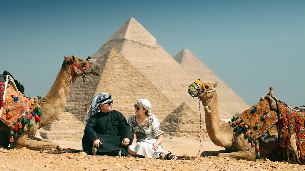 Cairo Giza Pyramids & Great Sphinx with Saqqara and Dahshur Day Tour - Lunch Included