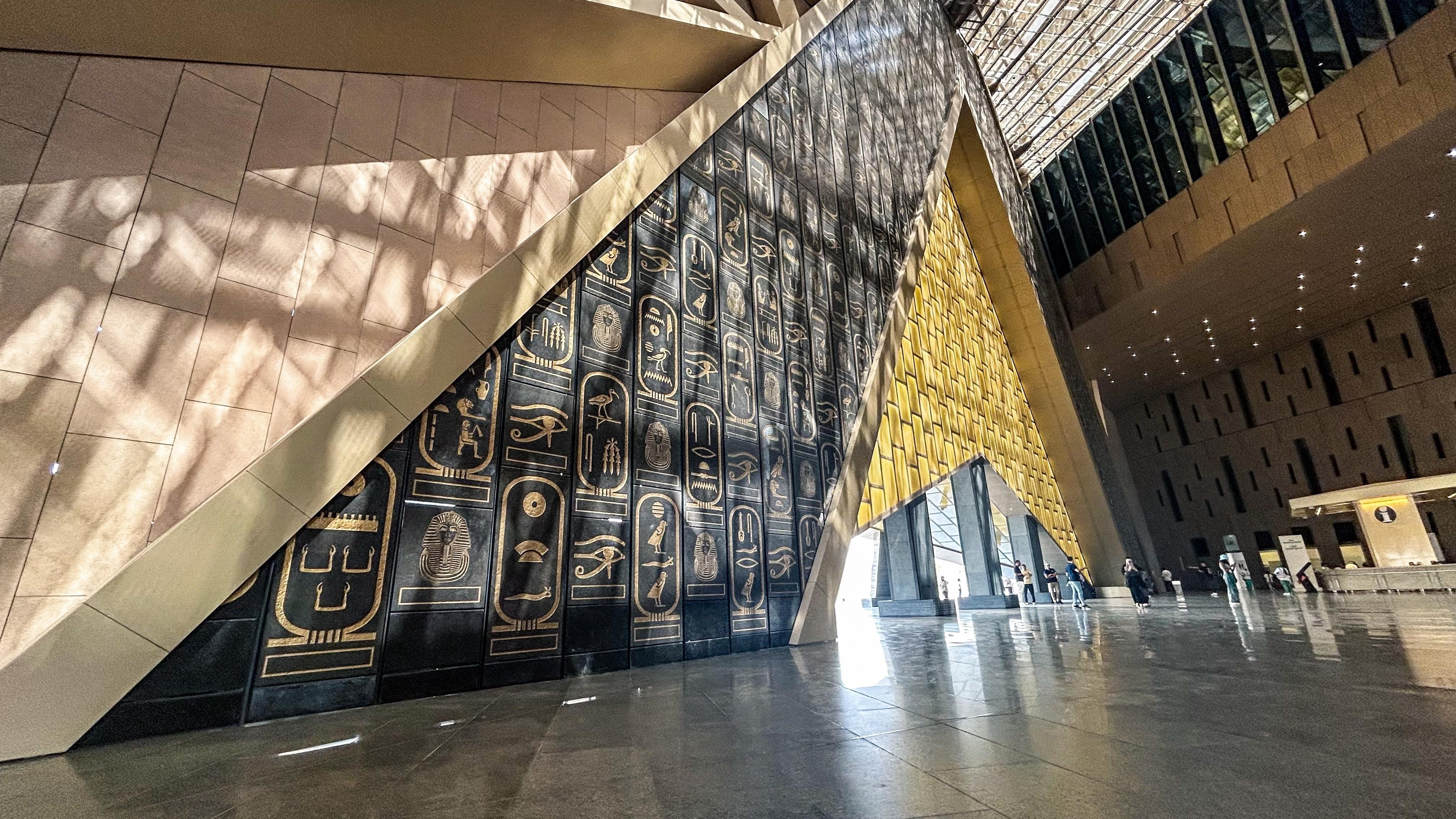 From Hurghada: Giza Pyramids, Great Sphinx & Grand Egyptian Museum Day Trip by Bus