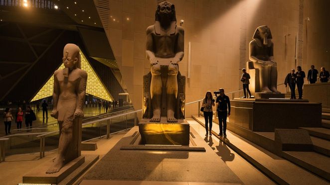 Cairo: Grand Egyptian Museum & Khan El Khalili Guided Tour - Lunch Included