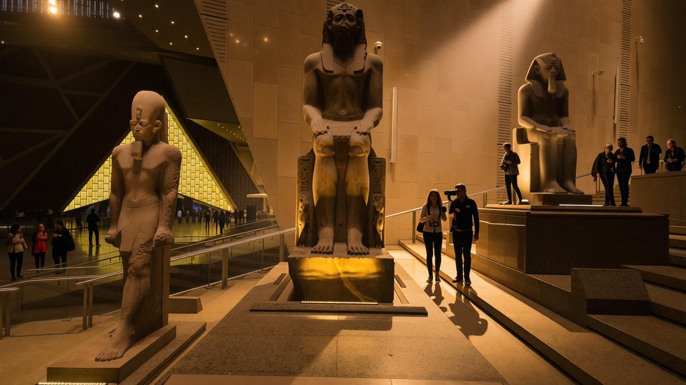 Cairo: Grand Egyptian Museum & Khan El Khalili Guided Tour - Lunch Included
