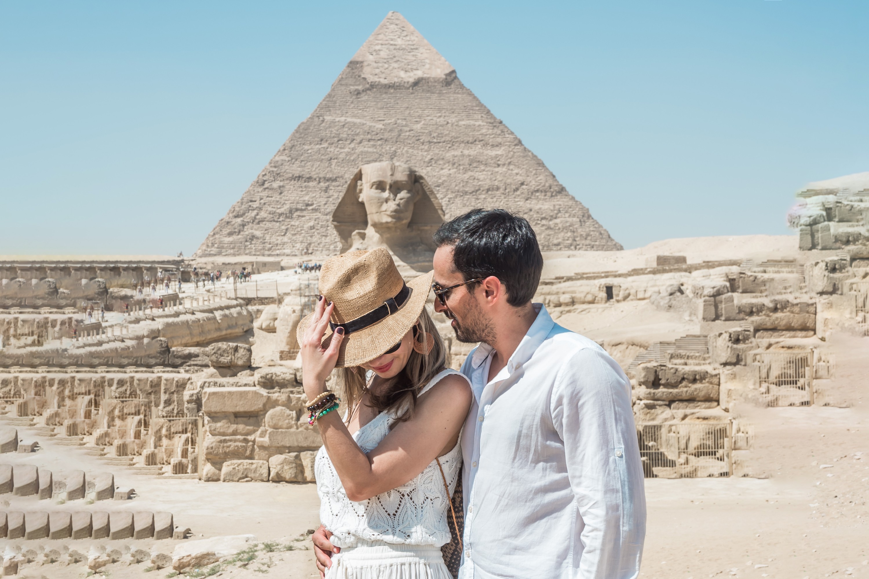 Cairo: Giza Pyramids & Great Sphinx Private Half-Day Couples Tour with Camel Ride
