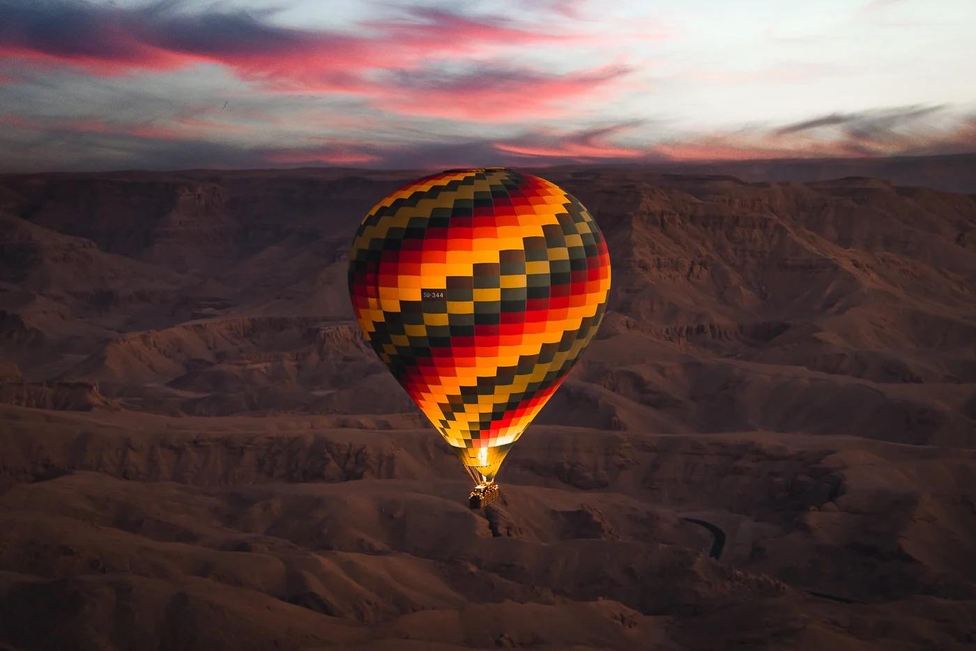 Luxor West Bank Sunrise Hot Air Balloon Ride over Ancient Sites - Flight Certificate