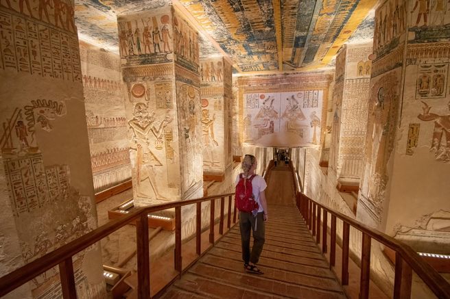룩소르 유적 반나절 이집트학자 가이드 투어 - 입장권 포함