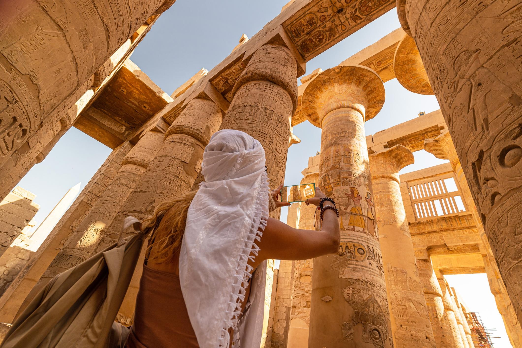 Luxor Karnak Temple QR Code Entry Ticket
