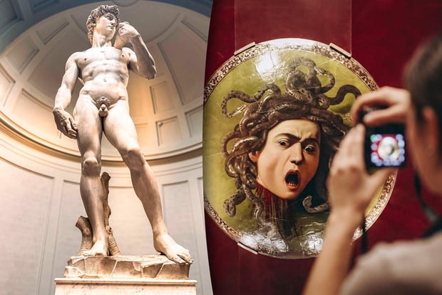 Florence Uffizi Gallery or Accademia Gallery Priority Entrance Ticket - Gallery Choice, Combo, & Multilingual Audio Guide App