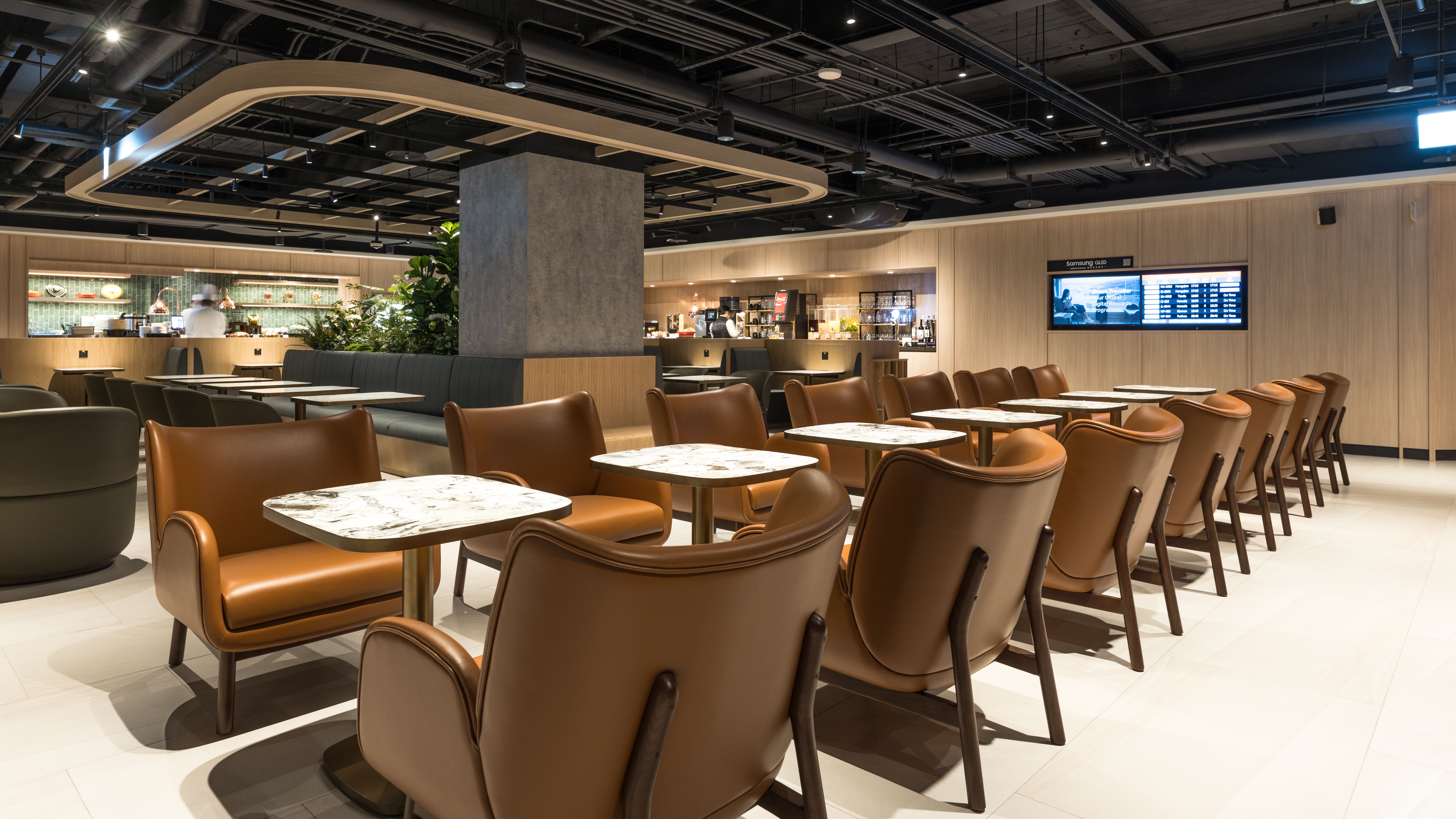 타이베이 쑹산 공항 제1터미널 국제선 플라자 프리미엄 라운지 이용권